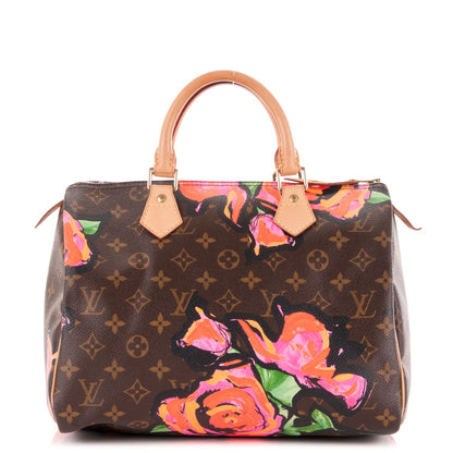 Louis Vuitton Monogram Roses Speedy 30 1 of 7