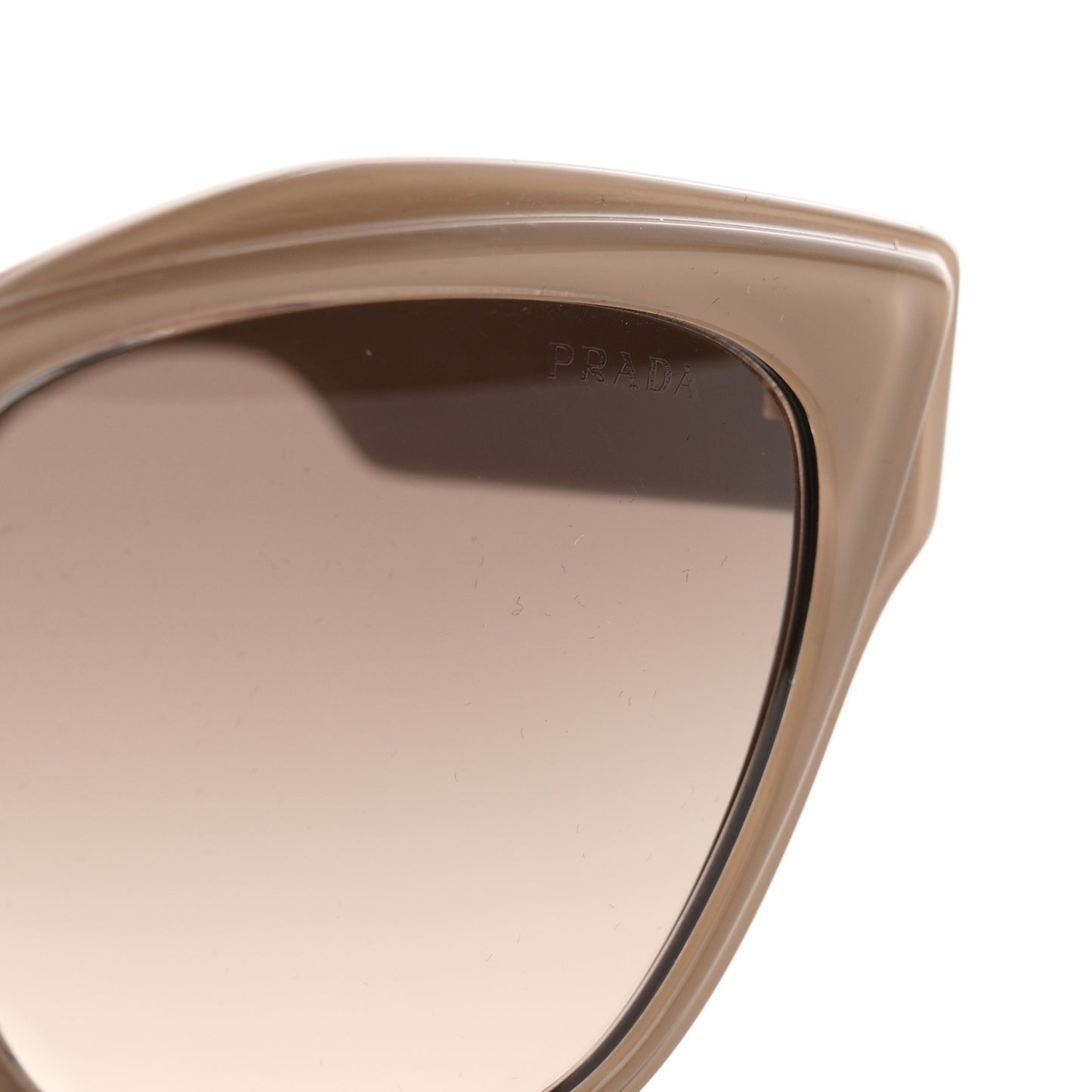 Acetate Cat Eye Sunglasses SPR 23X Beige