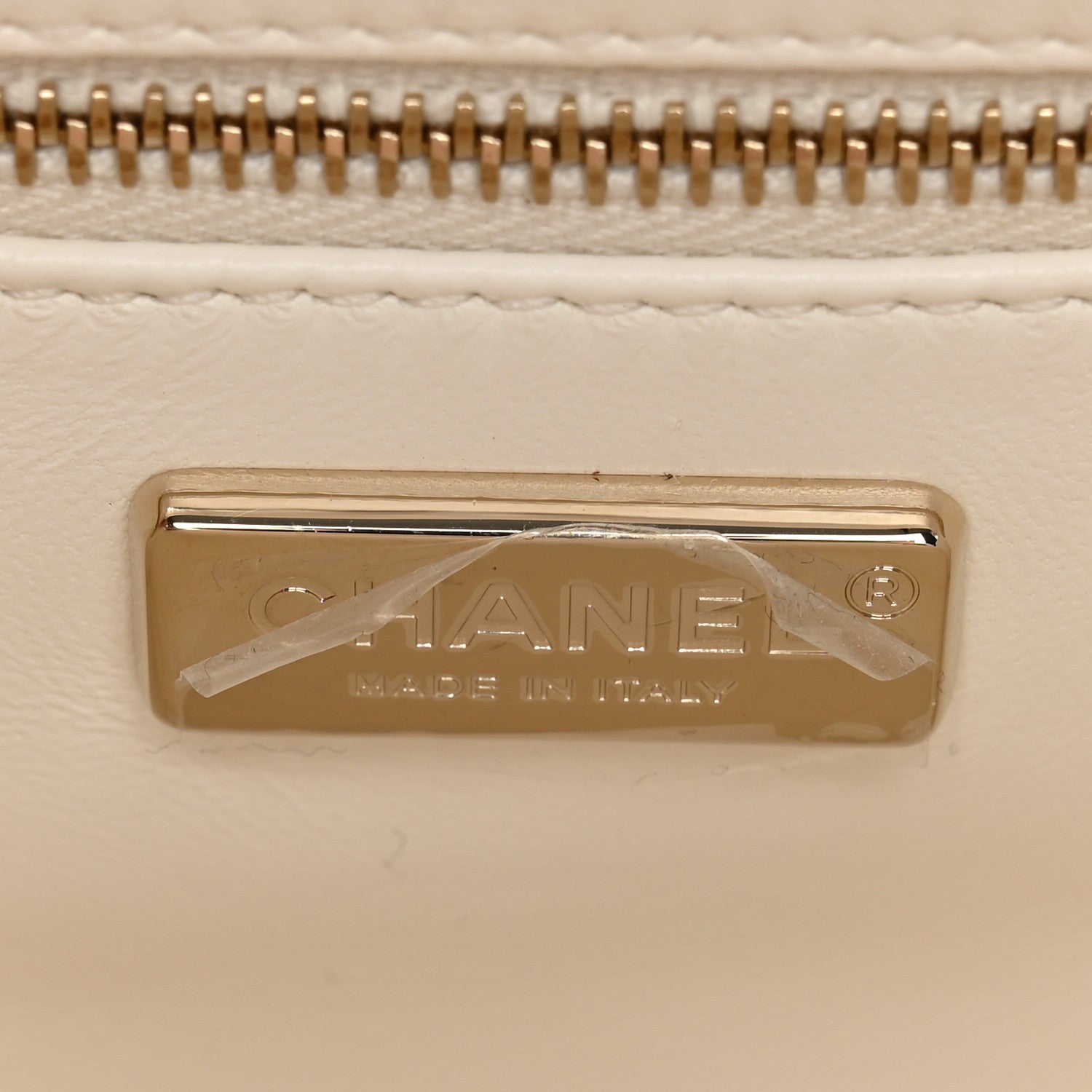 Chanel Sequin Nano Kelly Shopper White 6 of 11