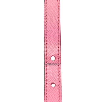 Prada Saffiano Lux Mini Galleria Double Zip Tote Begonia 26 of 35