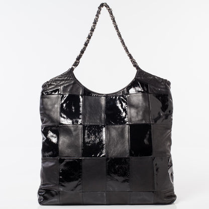 Chanel Patent Patchwork Brooklyn Large Tote 4 of 10
