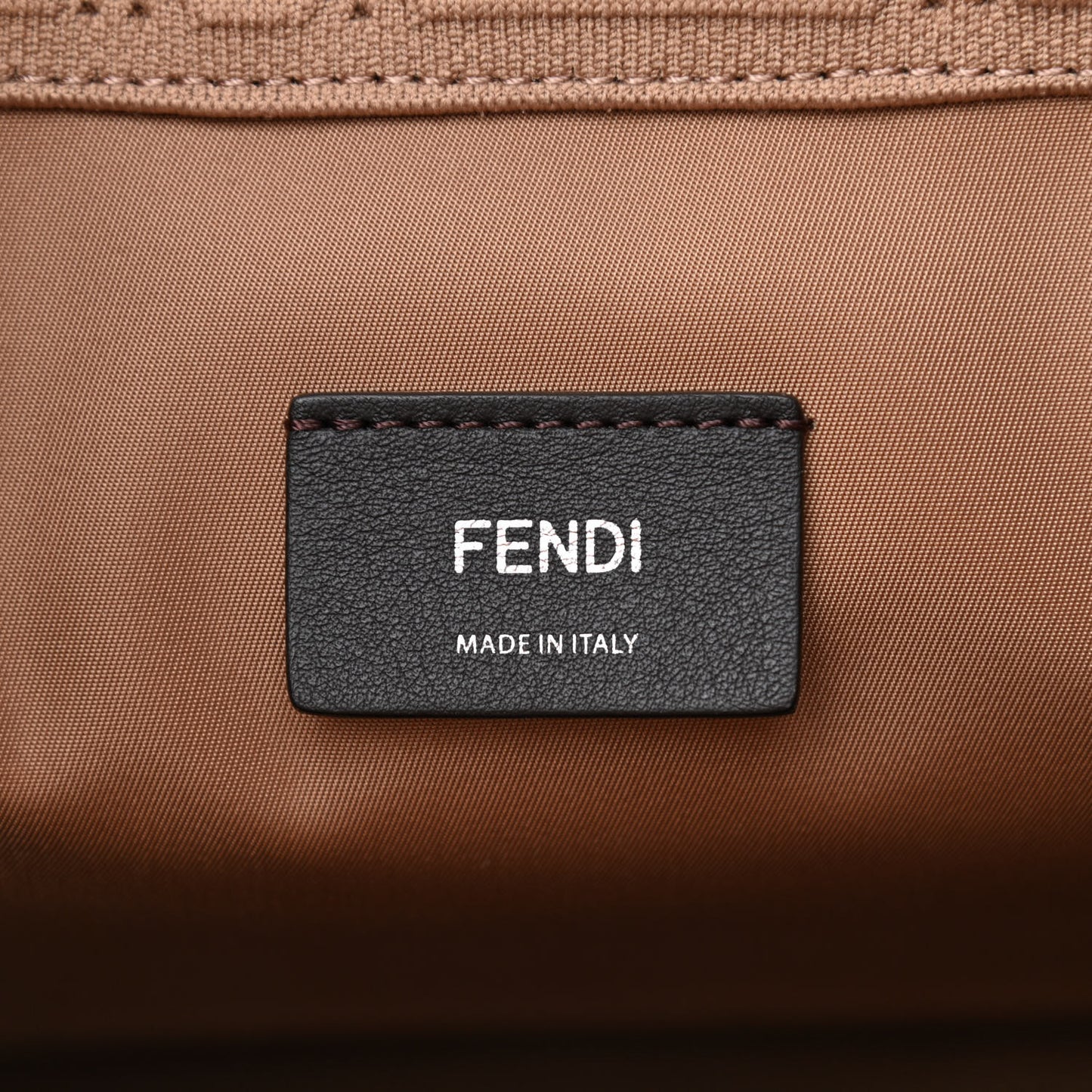 Technical Fabric Plexiglass FF Medium Fendi Sunshine Shopper Tote Sand