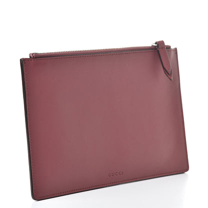Gucci GG Supreme Monogram Blooms Small Zip Pouch Beige Multicolor Dry Rose 3 of 7