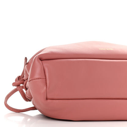 Mansur Gavriel Lambskin Mini Cloud Clutch Blush 8 of 9