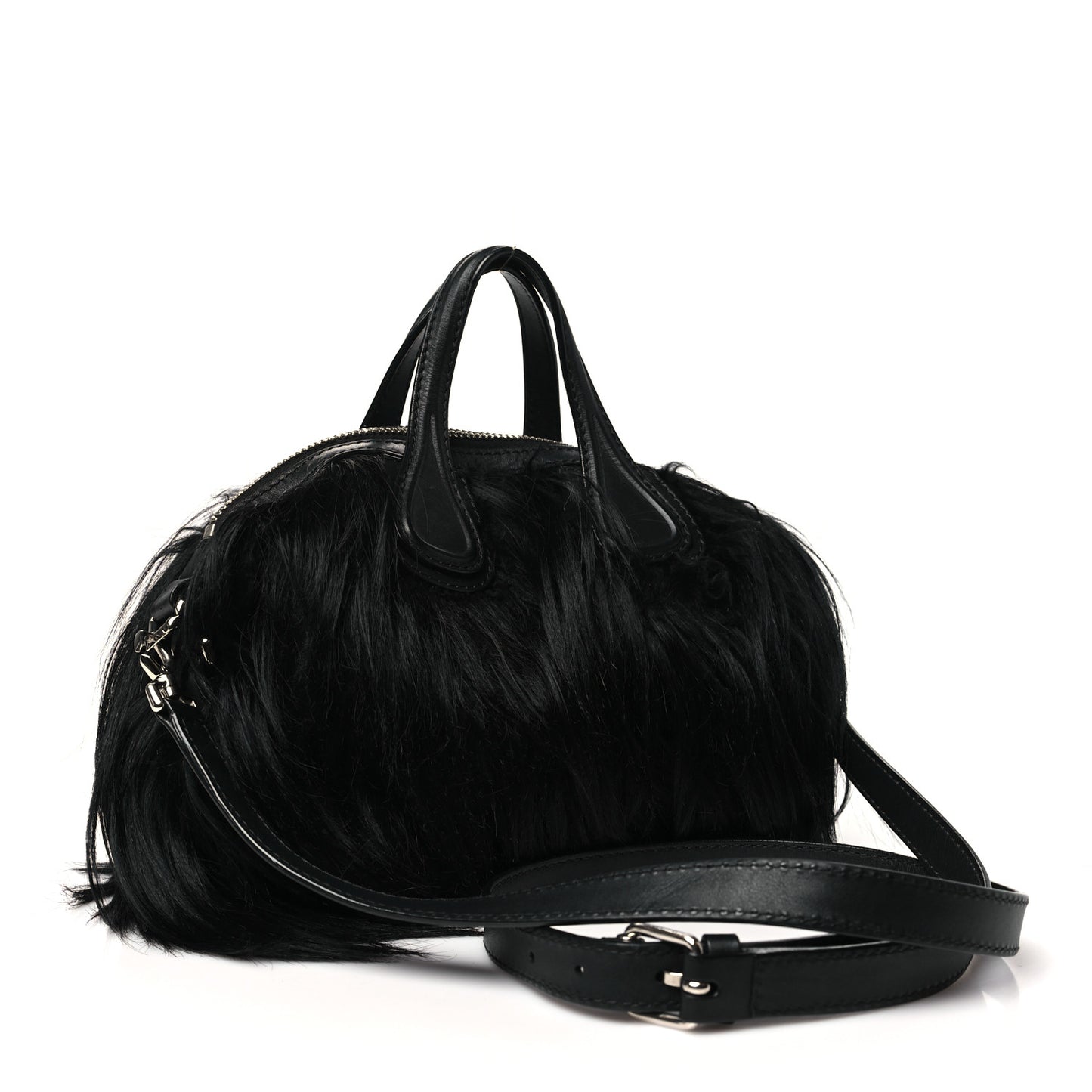Goat Hair Print Micro Nightingale Black