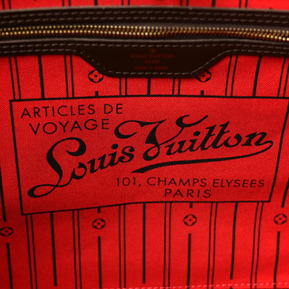 Louis Vuitton Damier Ebene Neverfull MM 6 of 10