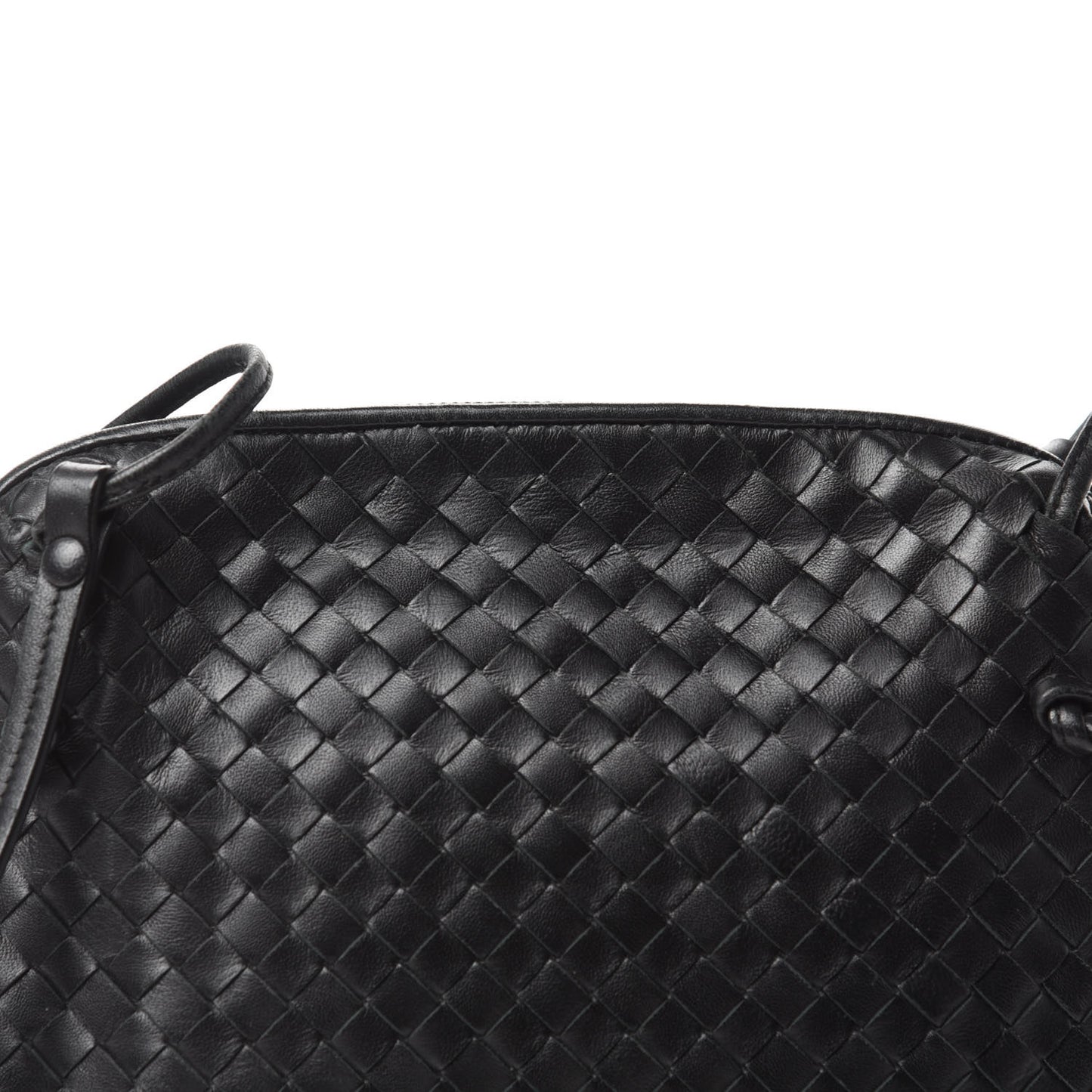 Nappa Intrecciato Nodini Bag Black