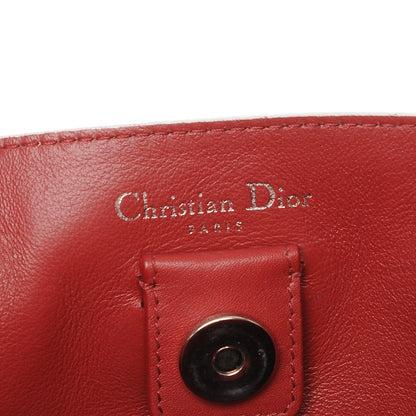 Christian Dior Calfskin Paradise Medium Diorissimo Tote White 9 of 18