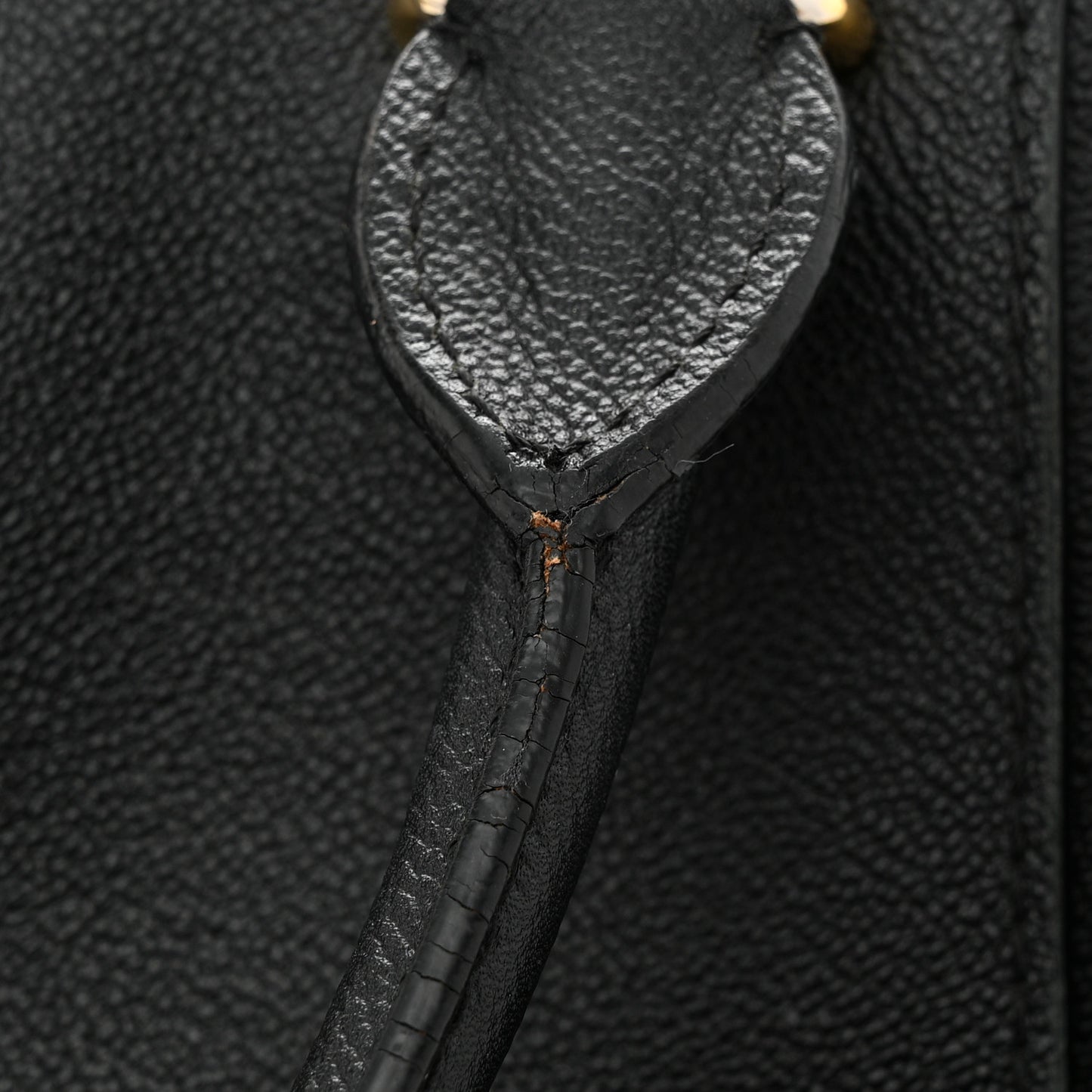 Soft Grain Calfskin Medium Buckle Tote Black