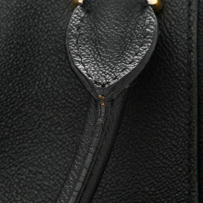 Burberry Soft Grain Calfskin Medium Buckle Tote Black 16 of 16