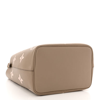 Louis Vuitton Empreinte Monogram Giant Neonoe MM Tourterelle Creme 4 of 8