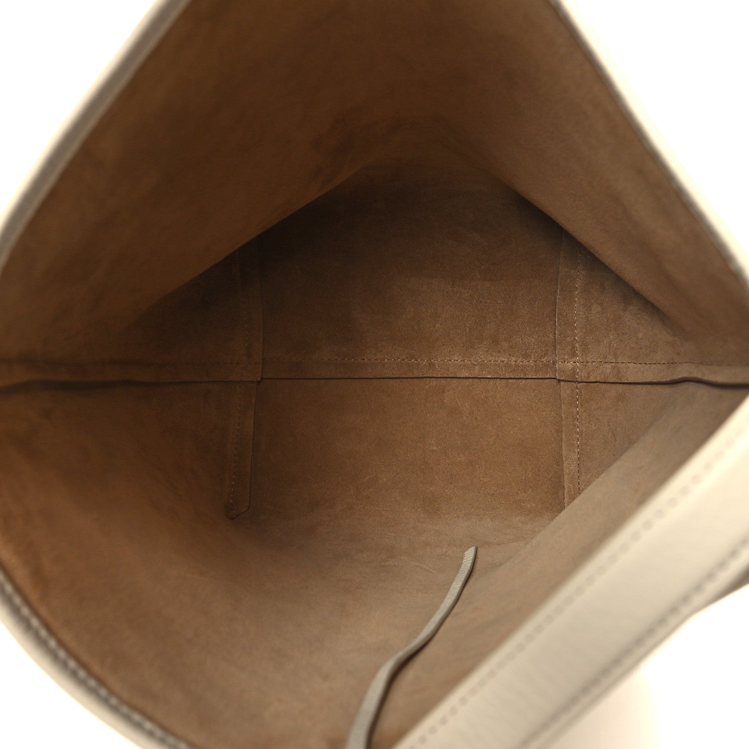 The Row Grained Calfskin Medium N/S Park Tote Ivory 5 of 9