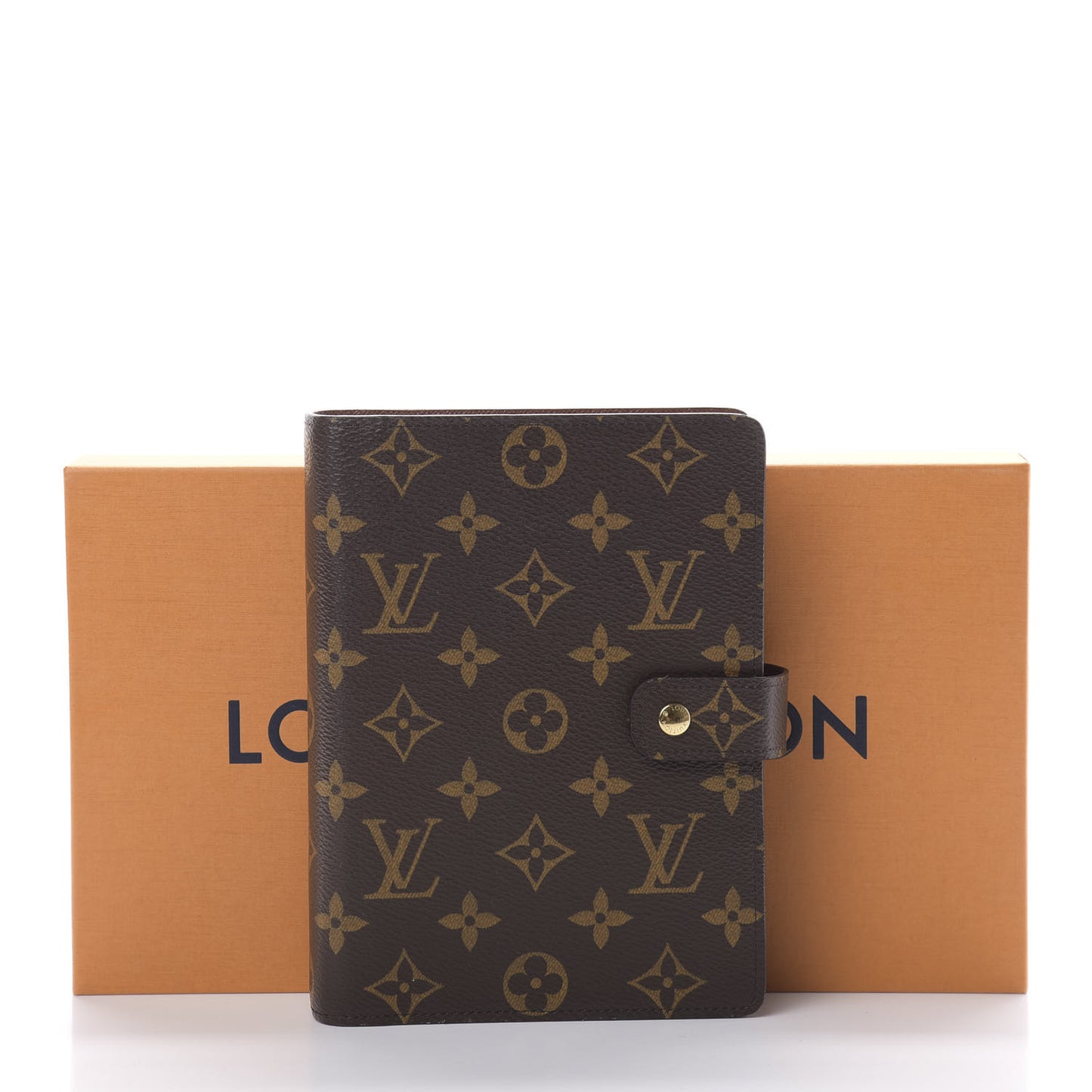 Monogram Medium Ring Agenda Cover