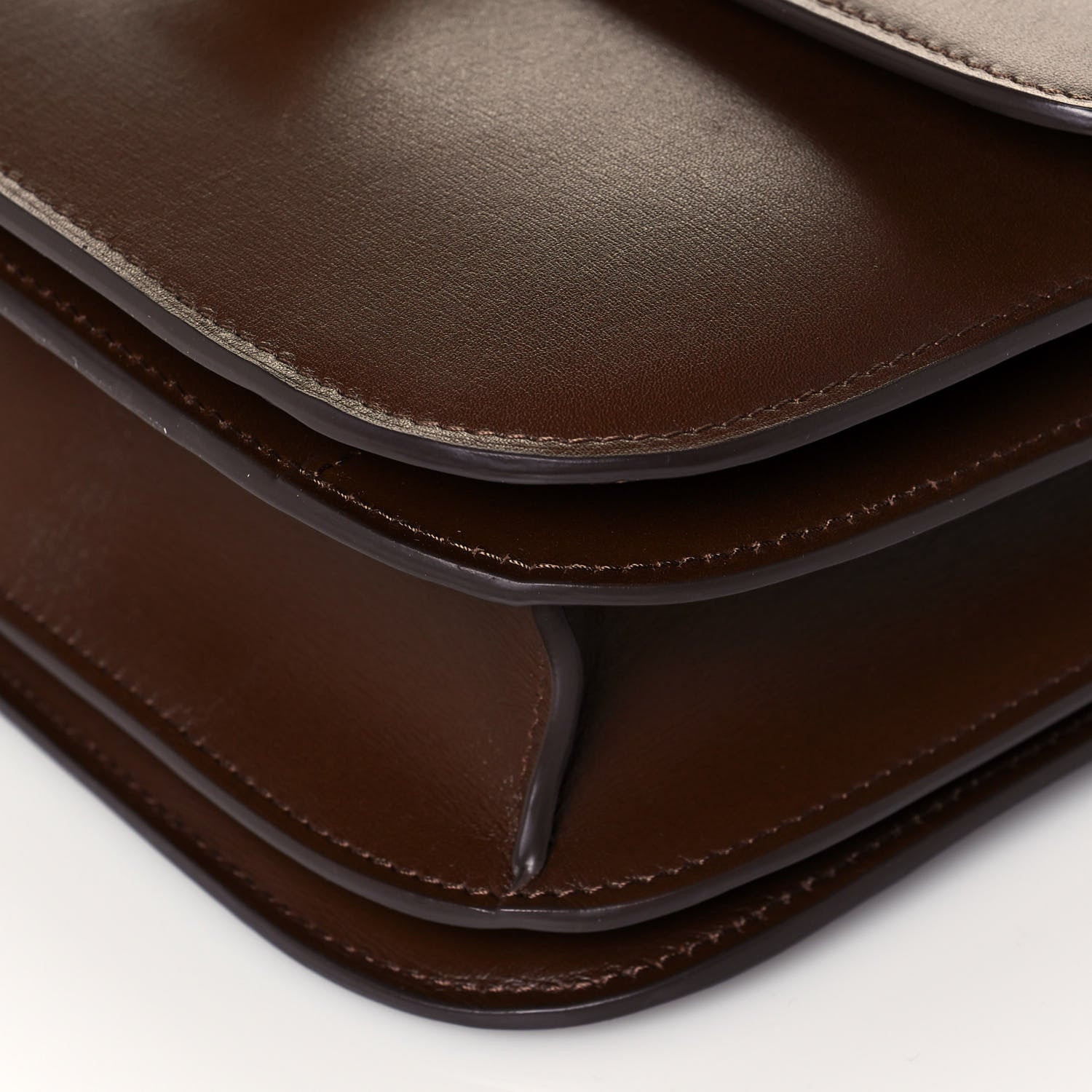 Celine Box Calfskin Medium Classic Box Flap Bag Camel 10 of 21