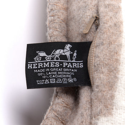 Hermes Wool Cashmere Avalon III Pillow PM Coco Camomille 6 of 6