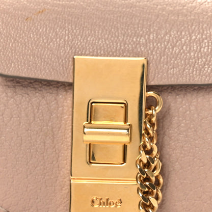 Chloe Grained Calfskin Mini Drew Belt Bag Cement Pink 8 of 11