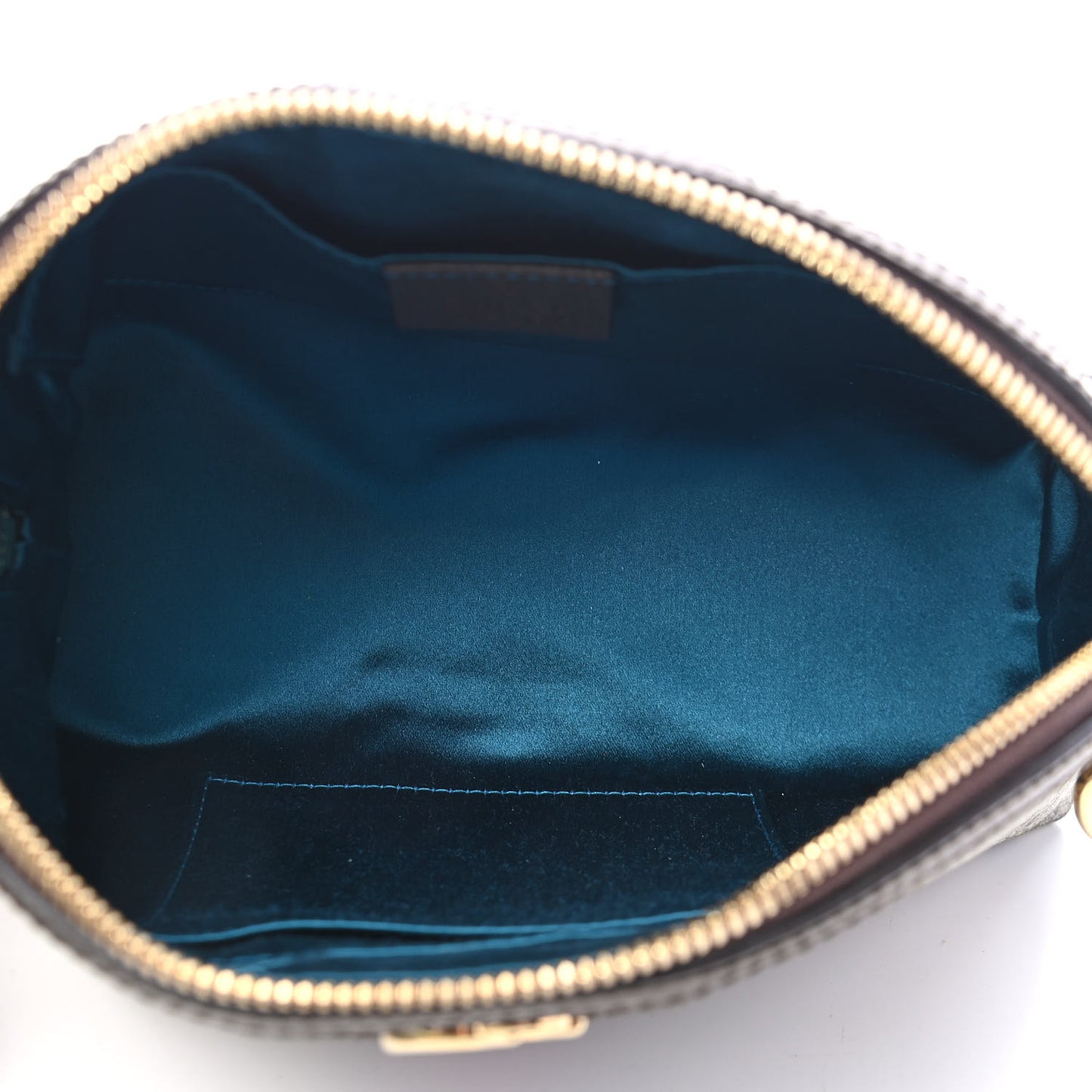 GG Supreme Monogram Textured Dollar Calfskin Web Small Ophidia Dome Shoulder Bag Beige Ebony New Acero