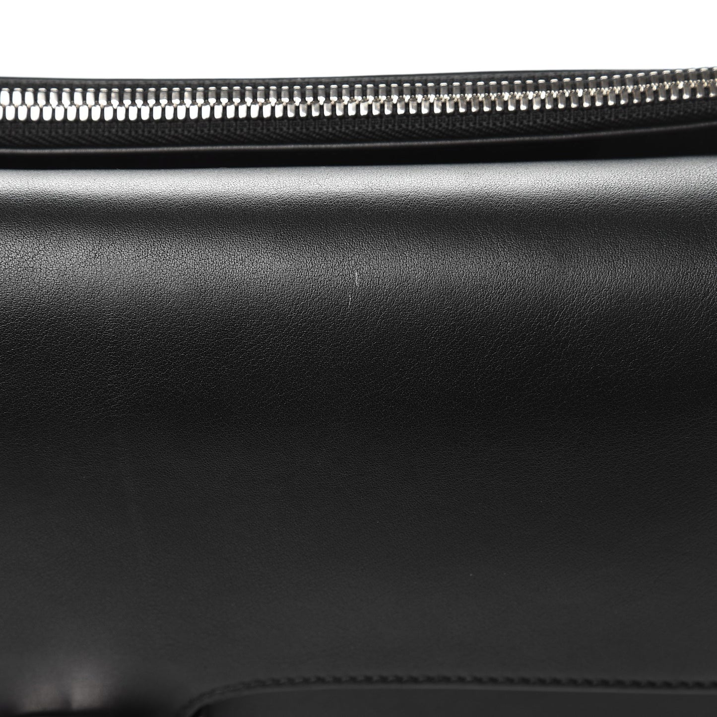 Moon Calfskin Medium Interlocking G Shoulder Bag Black