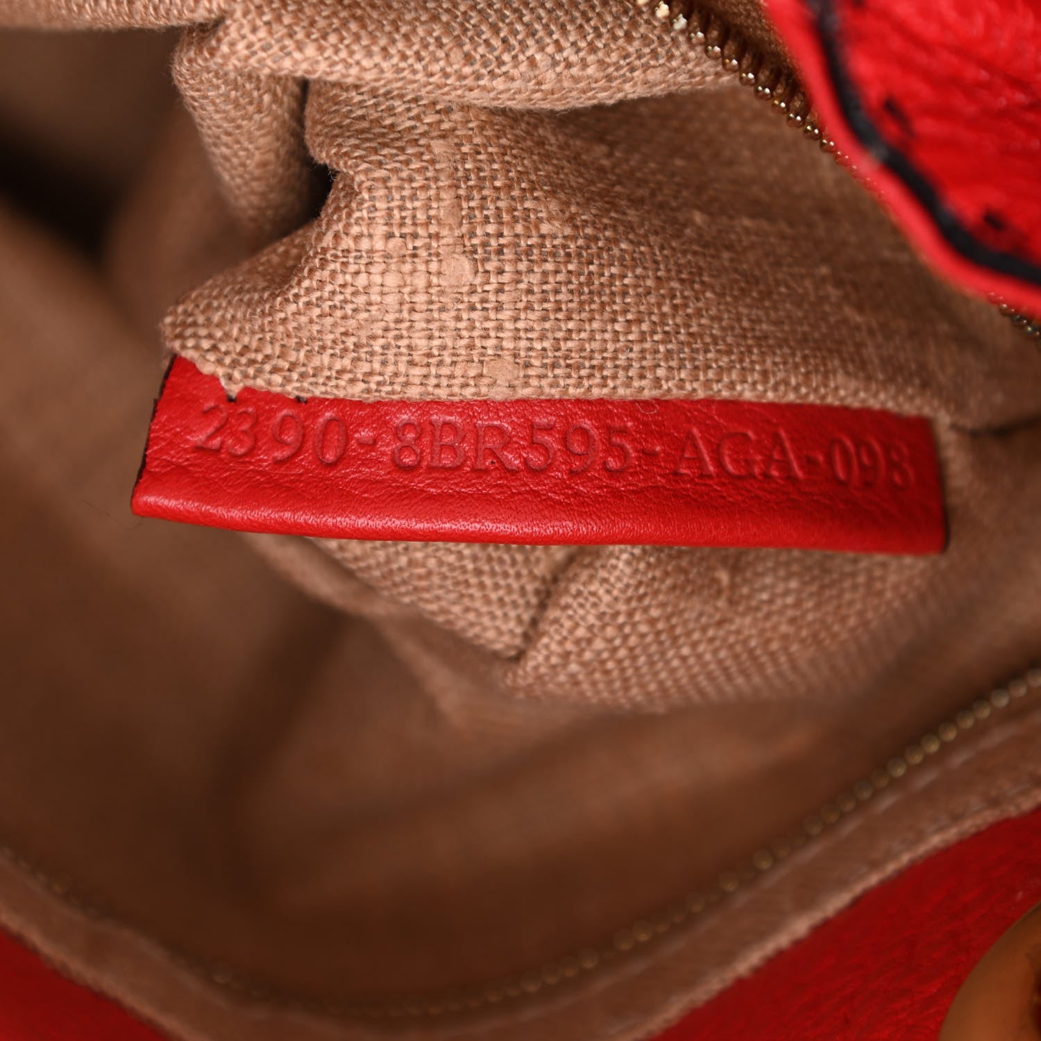 Fendi Cuoio Romano Selleria Pomodorino Tote Red 7 of 13