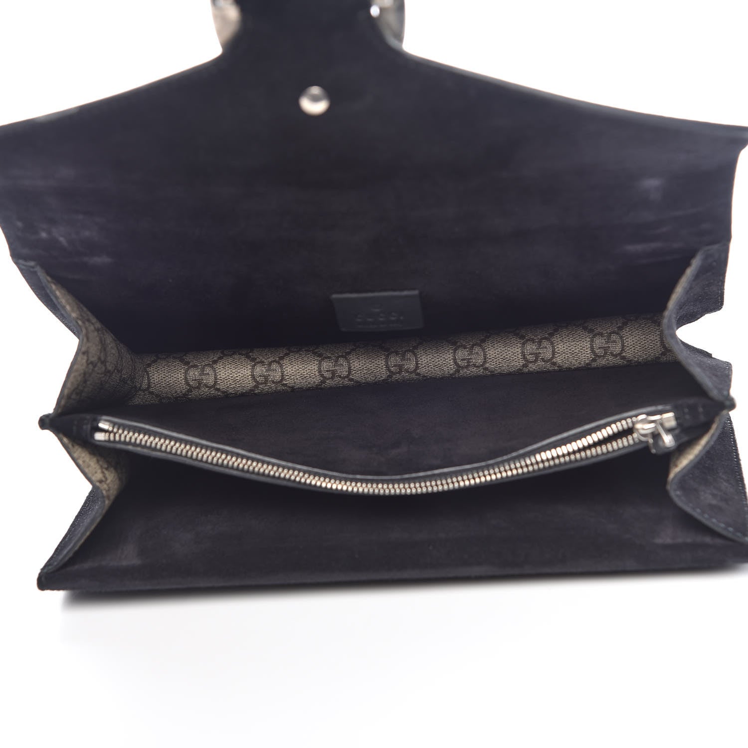 Gucci GG Supreme Monogram Small Dionysus Shoulder Bag Black 7 of 15