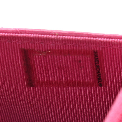 Chanel Caviar Quilted Wallet on Chain WOC Pink 8 of 10
