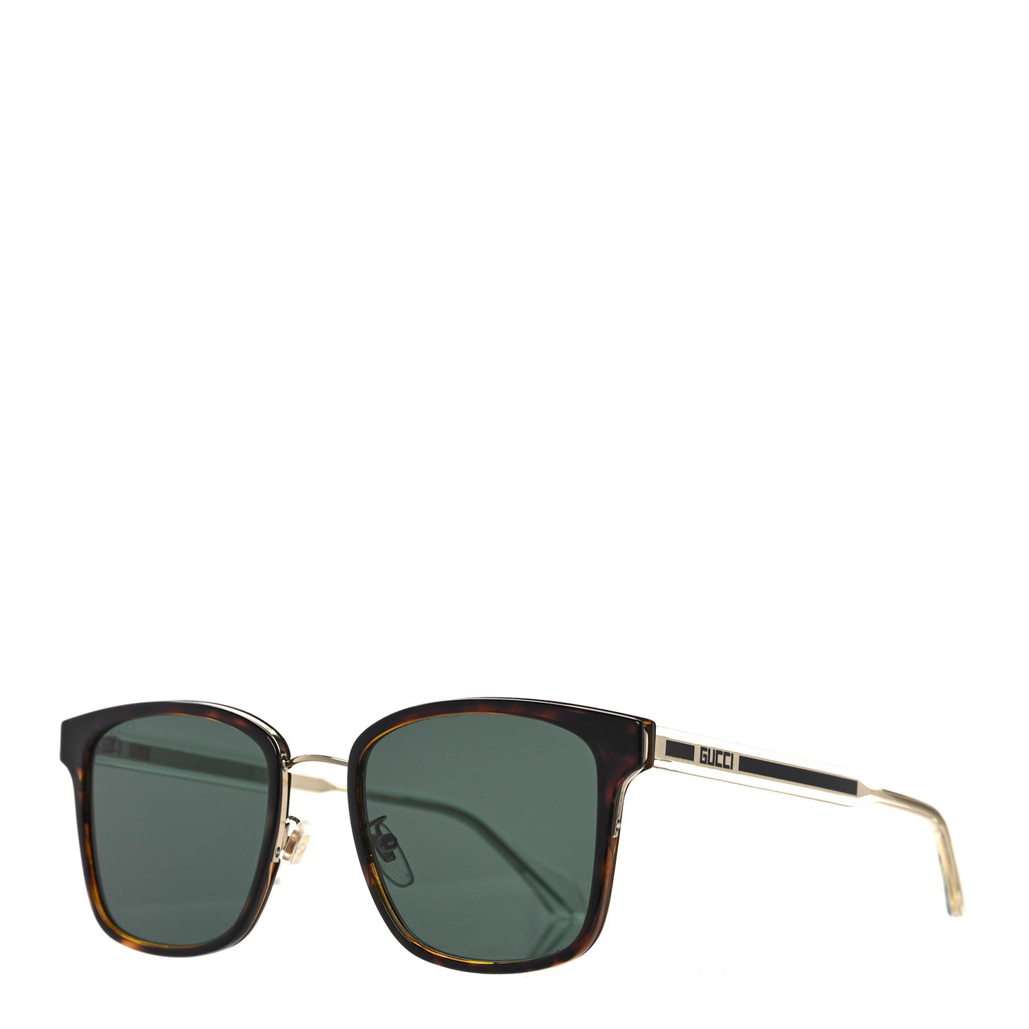 Acetate Specialized Fit Square Sunglasses GG0563SK Havana