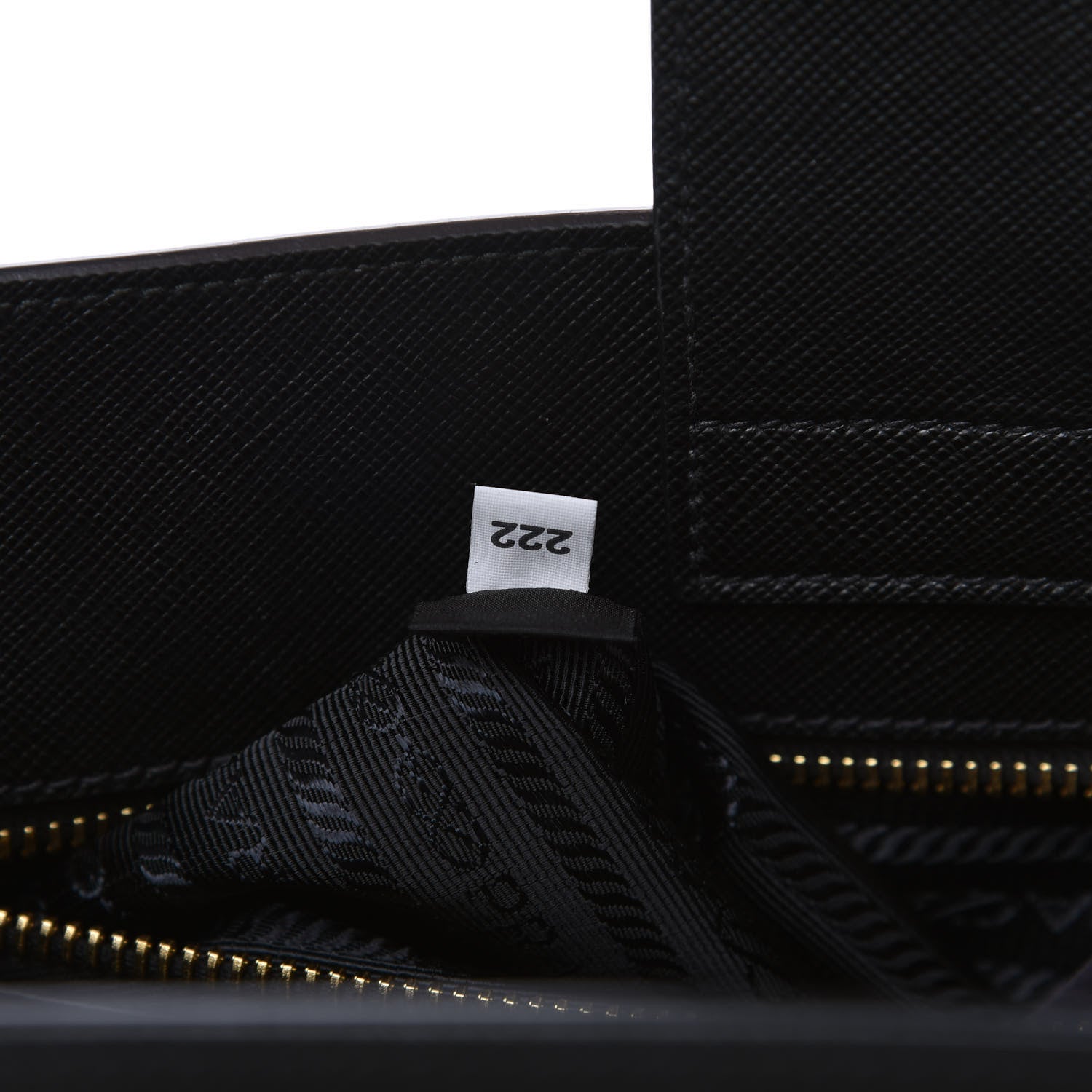 Prada Saffiano Tote Black 9 of 10