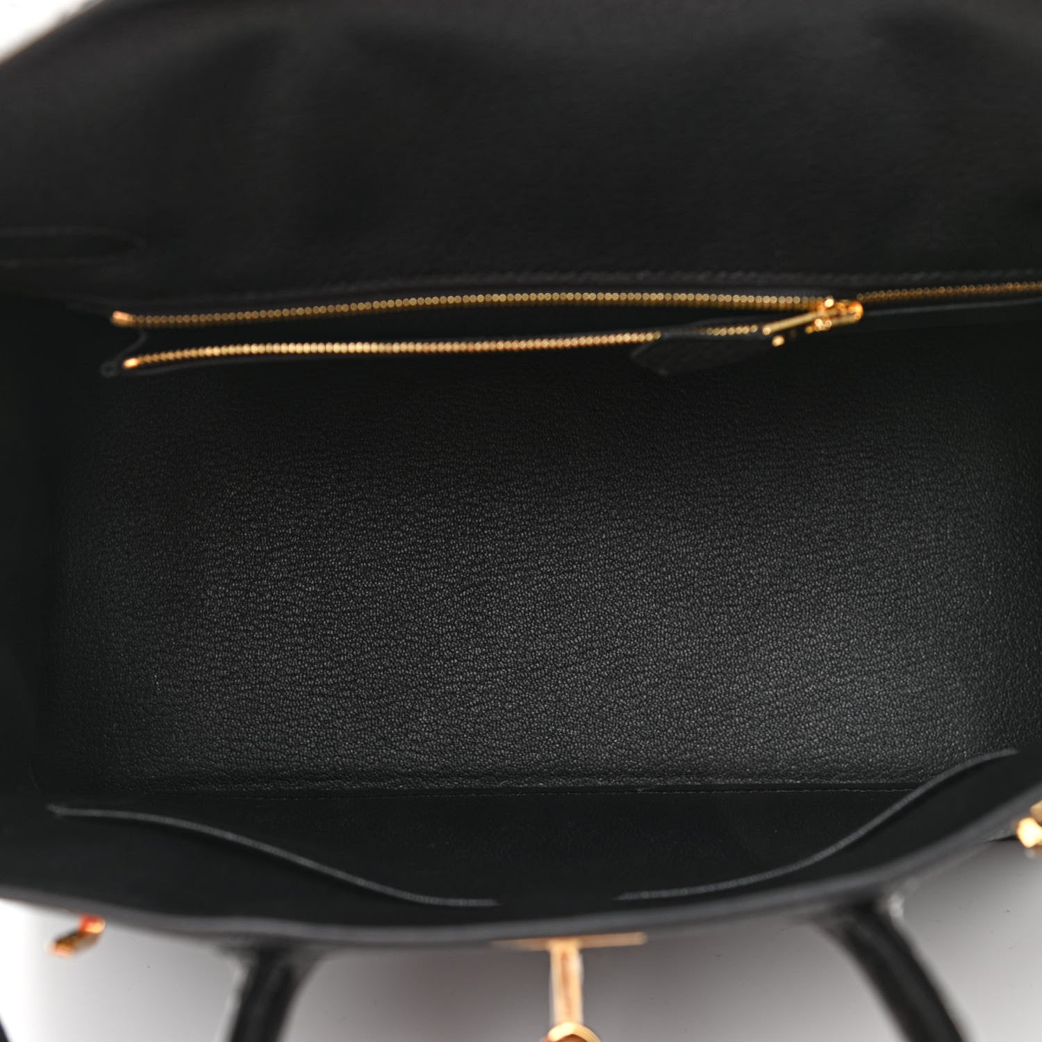 Hermes Togo Matte Alligator Birkin Touch 30 Black 5 of 11