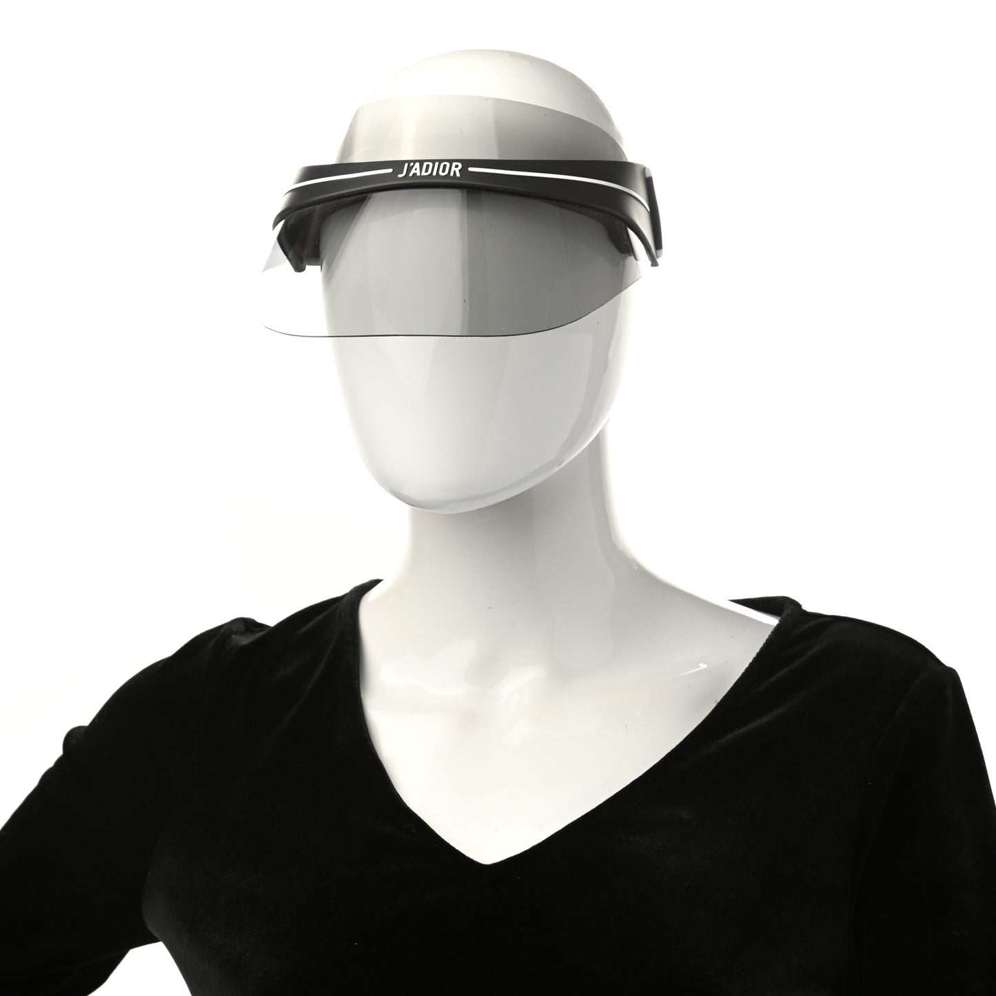 Mirrored DiorClub1 Sun Visor Black