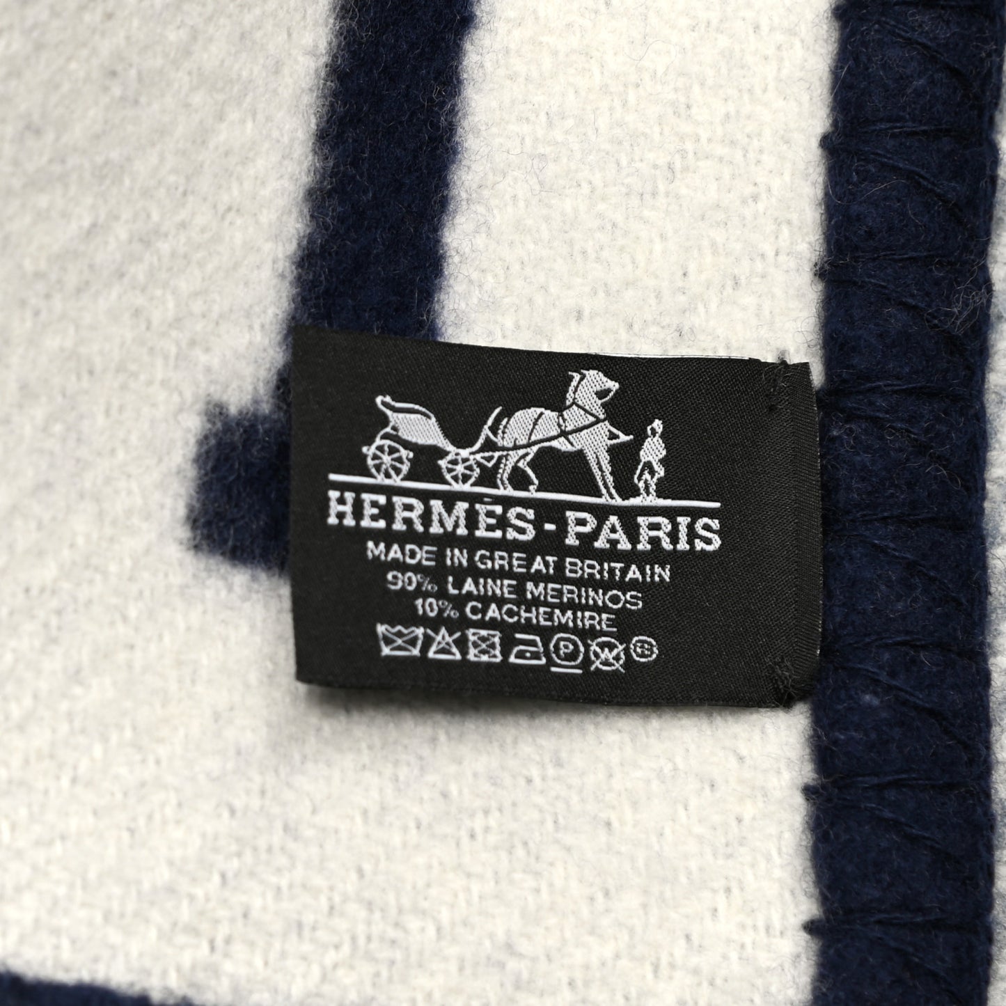 Wool Cashmere Avalon III Blanket Caban Ecru