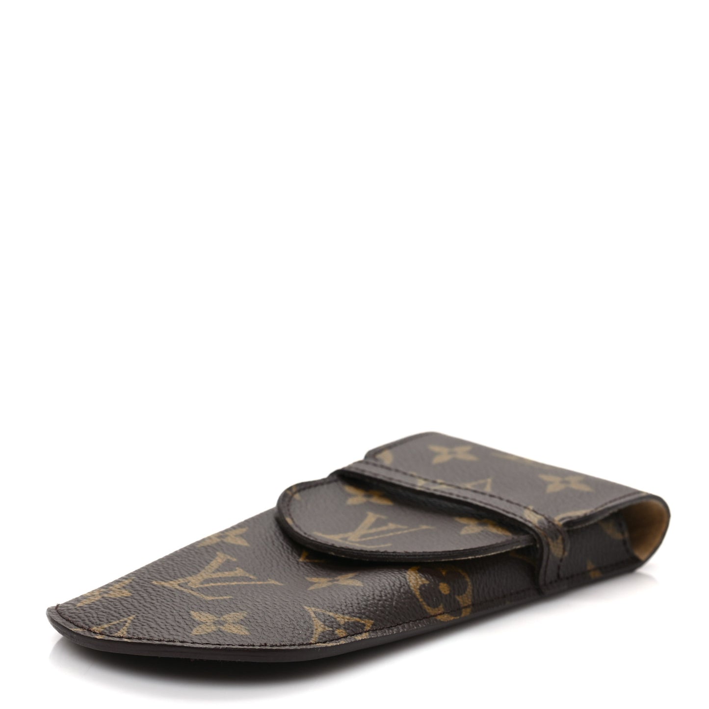 Monogram Glasses Sunglasses Case w Flap