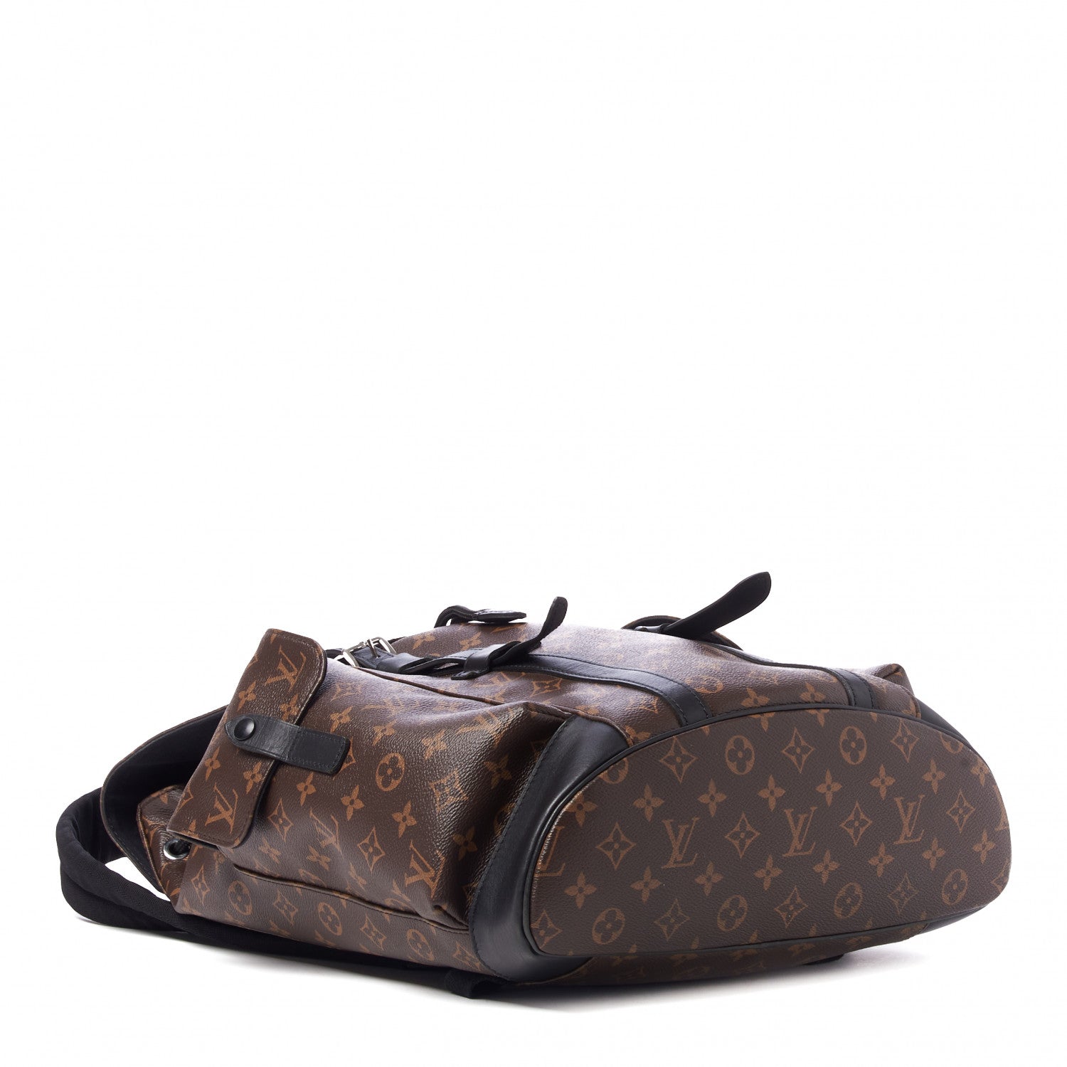 Louis Vuitton Monogram Macassar Christopher PM Backpack 4 of 9
