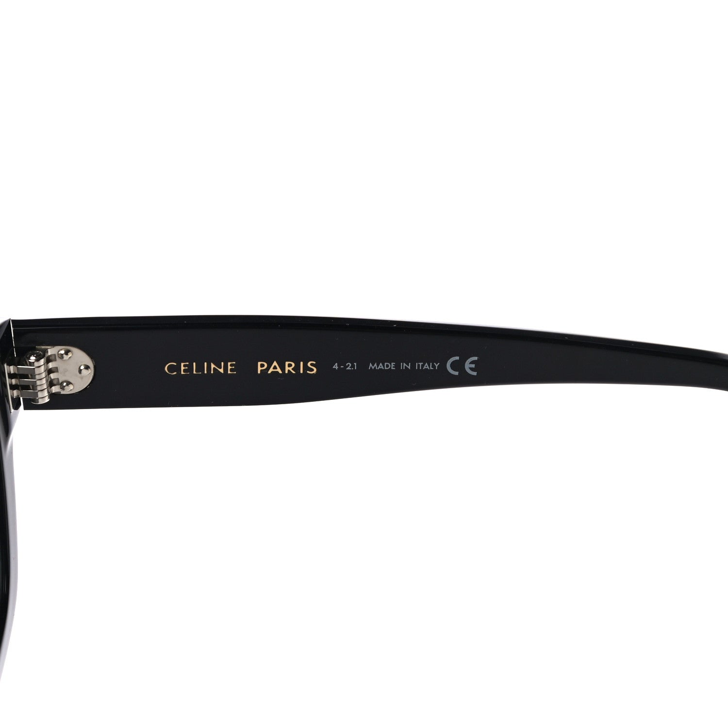 Celine Acetate Sunglasses CL401921 Black 5 of 7