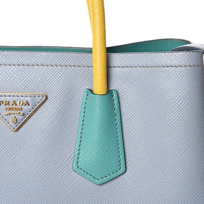 Prada Saffiano Cuir Small Double Bag Astrale Giada Multicolor 13 of 24