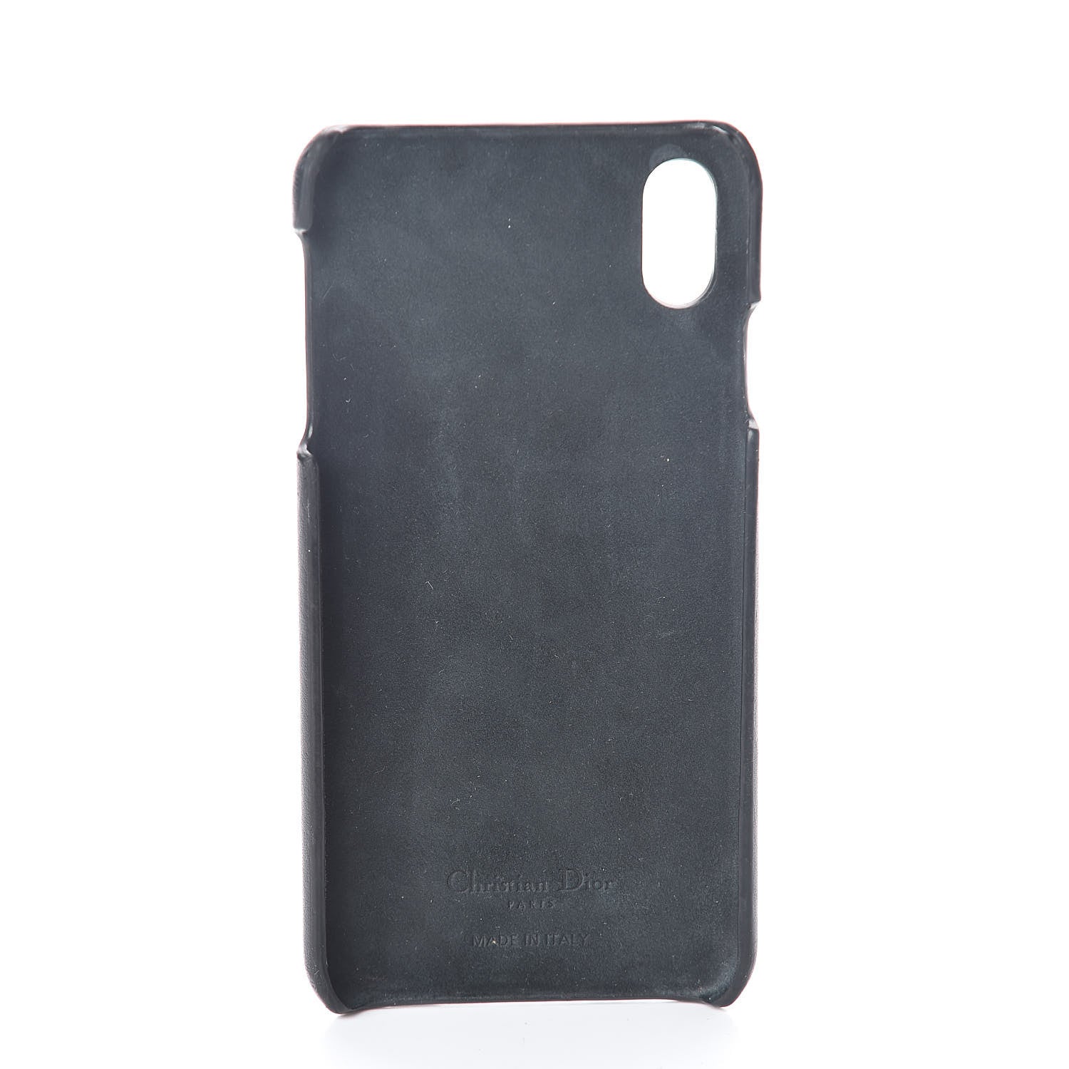 Dior iPhone X XS ケース 黒 Christian Dior Pre-Owned Lady Dior iPhone X/XS Case | Black