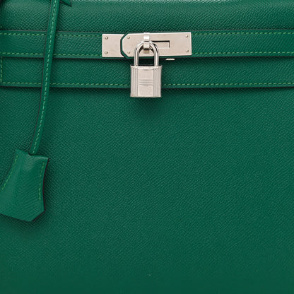 Hermes Epsom Kelly Sellier 28 Malachite 8 of 10