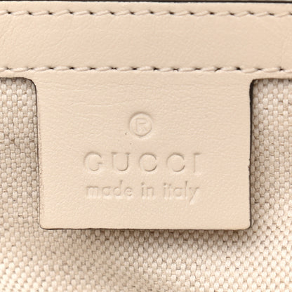 Gucci Calfskin GG Tennis Embossed Backpack Mystic White Black 6 of 12