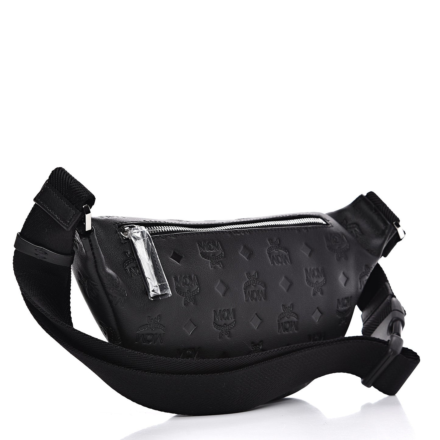 Calfskin Ottomar Monogram Small Belt Bag Black