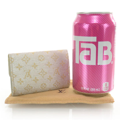 Louis Vuitton Mini Lin Shine Porte-Monnaie Wallet 2 of 7