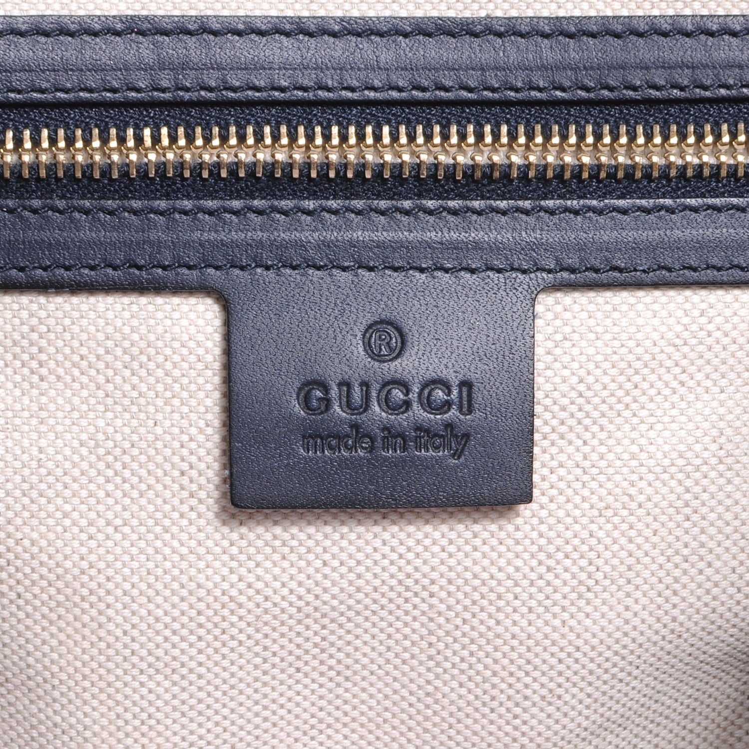 Gucci Monogram Selleria Calfskin Vintage Web Medium Boston Beige Blue 8 of 19