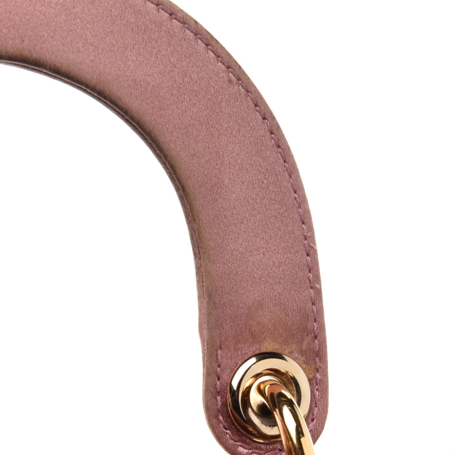 Christian Dior Satin Swarovski Crystal Cannage Mini Lady Dior Pink 11 of 13