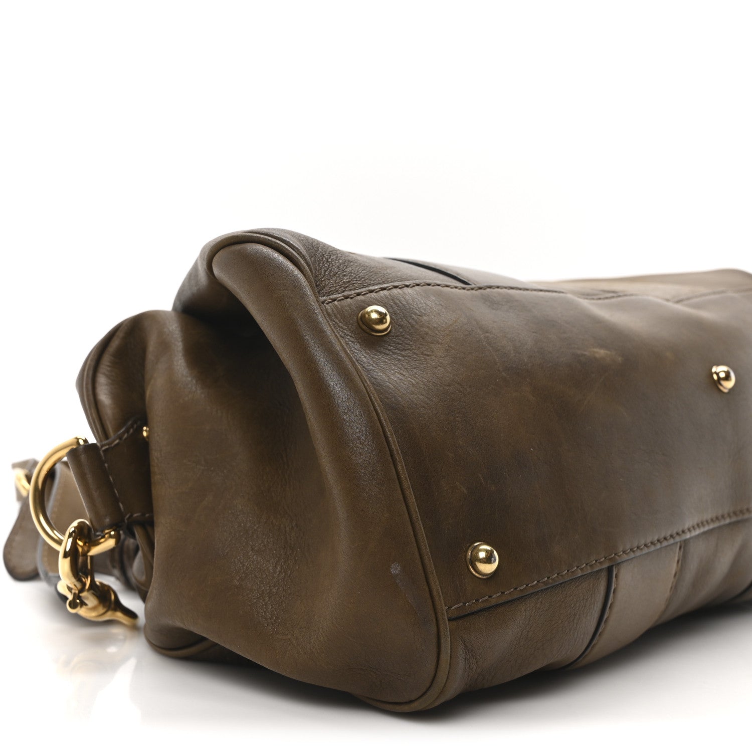 Gucci Calfskin Smilla Shoulder Bag Winter Leaf 8 of 9