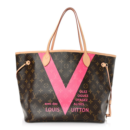 Louis Vuitton Monogram V Neverfull MM Grenade 3 of 10