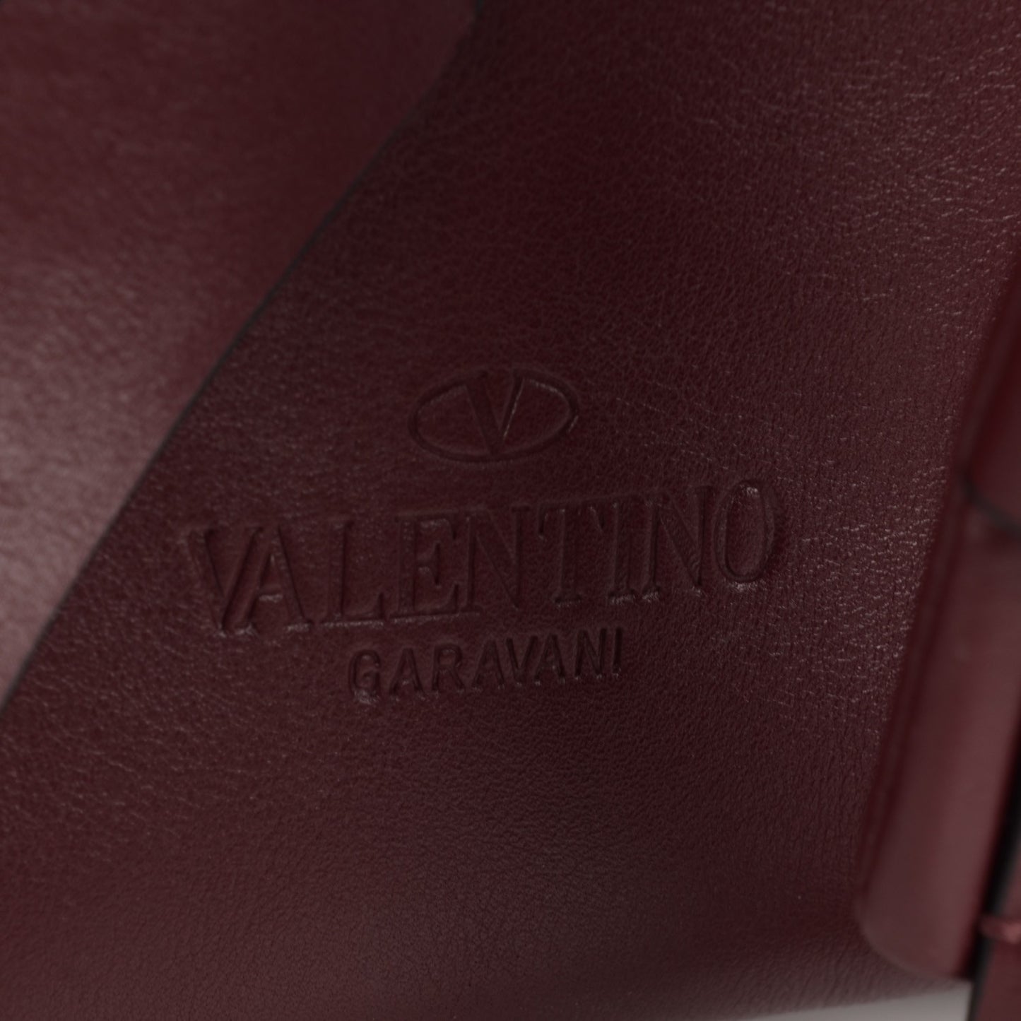 Calfskin Patchwork Backpack Ruby Marine
