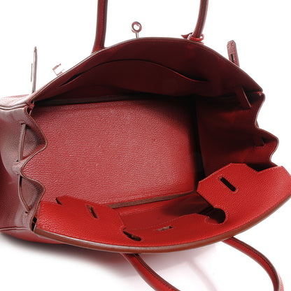 Hermes Togo Birkin 30 Rouge Garance 6 of 10