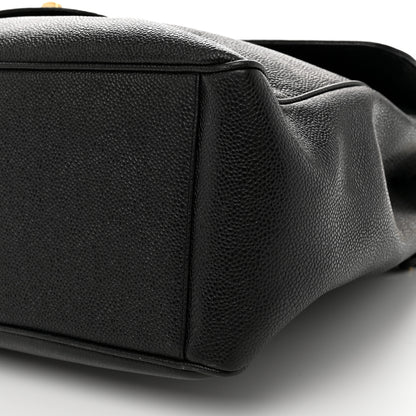 Chanel Caviar Flap XL Shoulder Bag Black 8 of 10