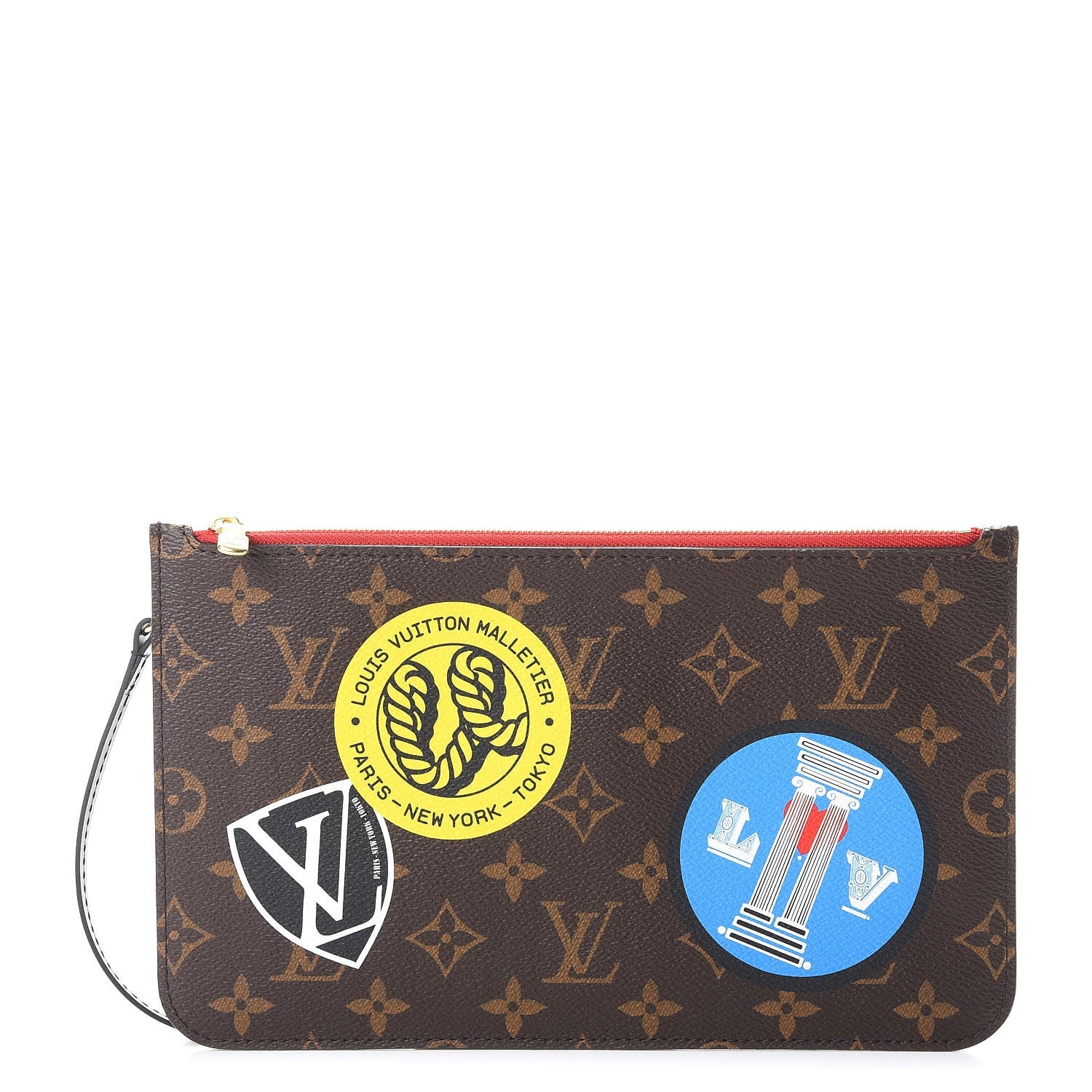 Louis Vuitton Monogram World Tour Neverfull MM GM Pochette 1 of 8
