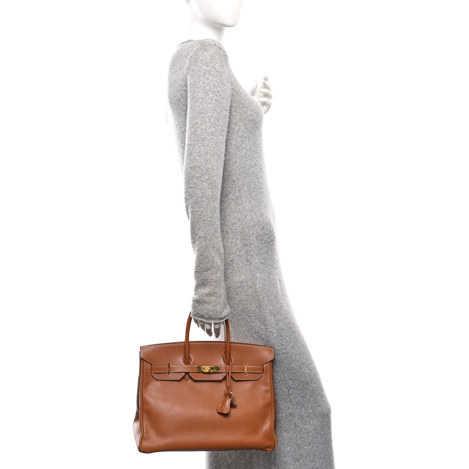 Hermes Courchevel Birkin 35 Gold 2 of 25