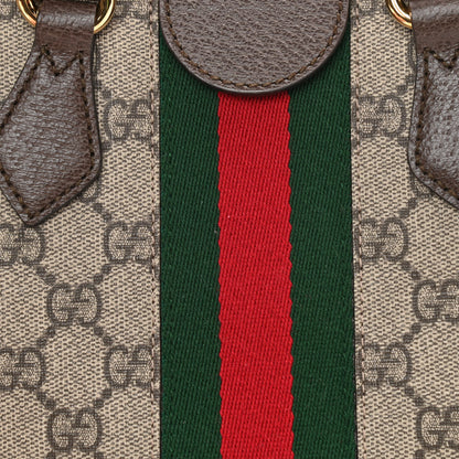 Gucci GG Supreme Monogram Small Ophidia Tote Bag Brown 13 of 14