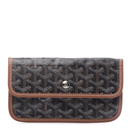 Goyard Goyardine Pouch Black Gold 1 of 6